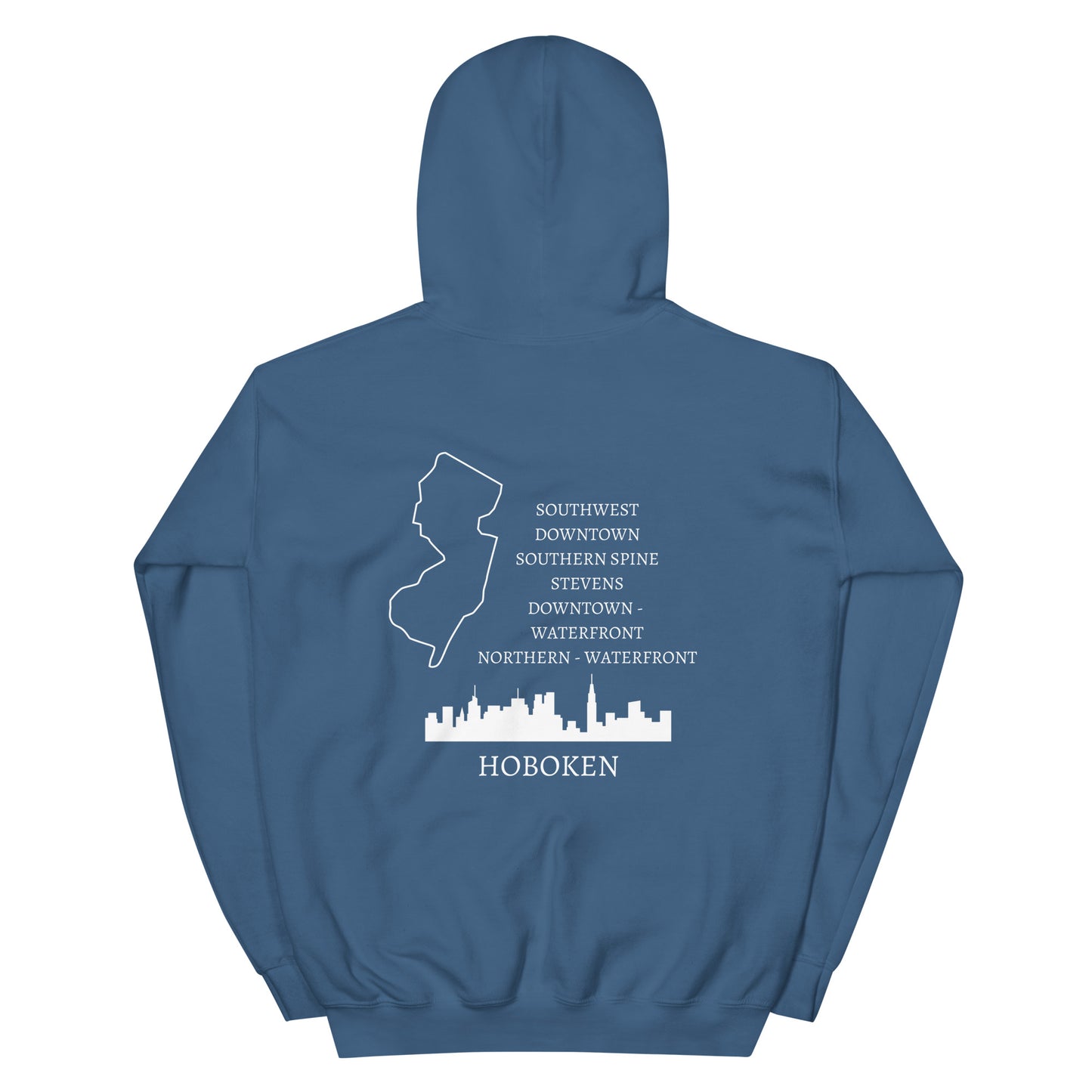 New Jersey Dark Hoboken Hoodie