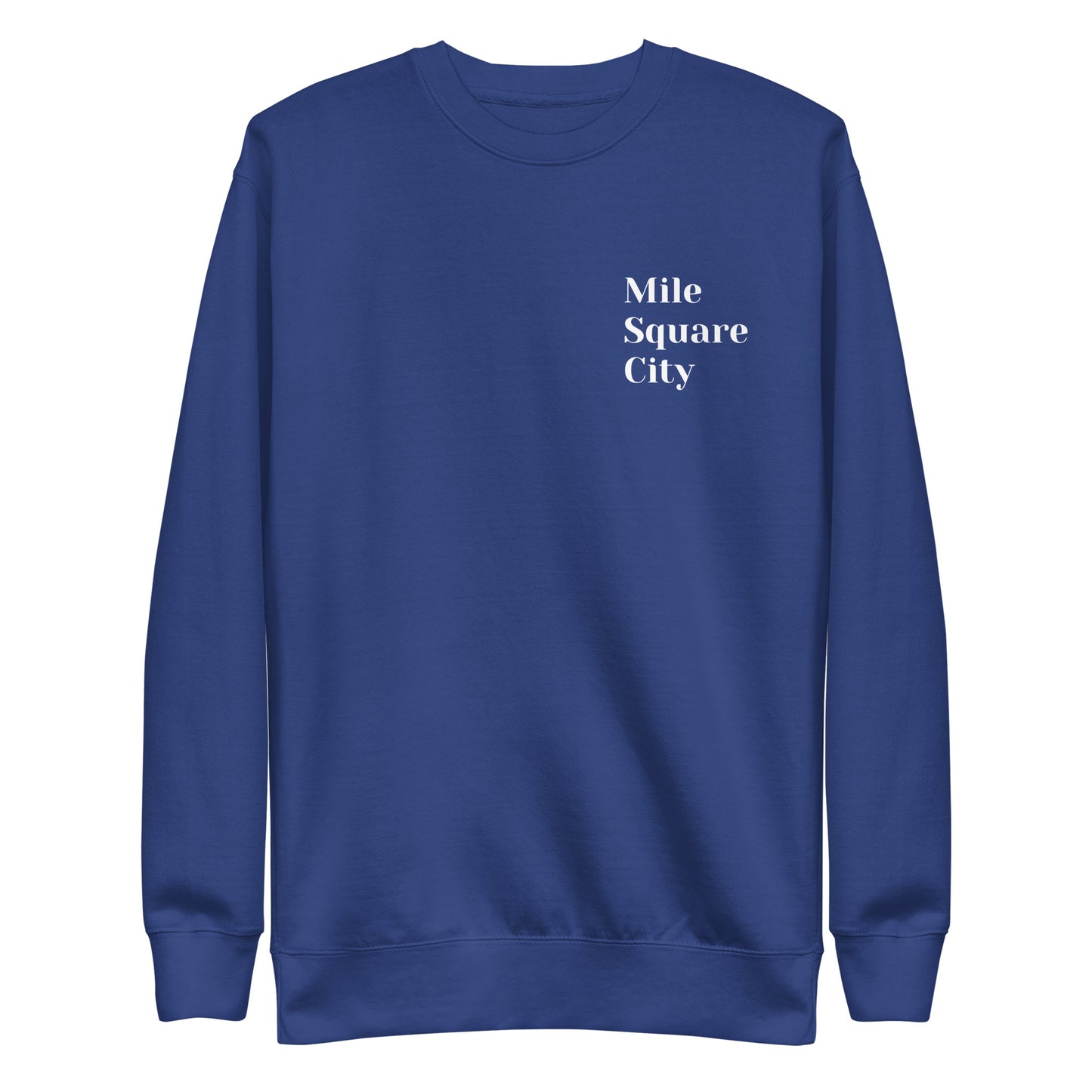 Mile Square City Dark Crewneck